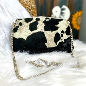 Cow Print Purse